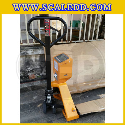 เครื่องชั่งน้ำหนักพาเลท รุ่น TPS-II-L พิกัด 2000kg x 0.5kg เครื่องชั่งพาเลท2ตัน เครื่องชั่งแบบรถพาเลท ตาชั่งน้ำหนักพาเลท2ตัน Hand Pallet 2000kg เครื่องชั่งยี่ห้อ T-Scale