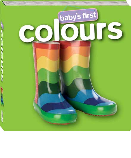 หนังสือภาพเรียนรู้เรื่องสี / Baby Boppers : baby's first colours (Hinkler)