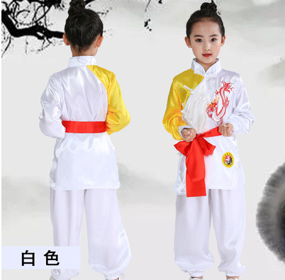 พร้อมส่ง ชุดจีน กังฟู ลายมังกร+ผ้าผูกเอว