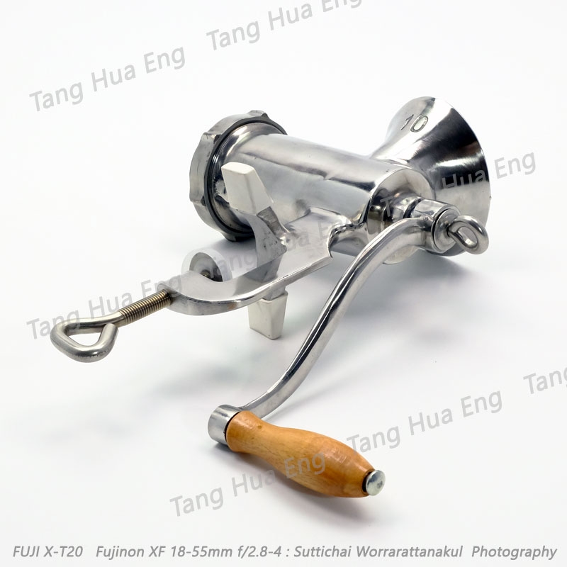 เครื่องบดเนื้อสเตนเลส แบบตั้งโต๊ะ JR10