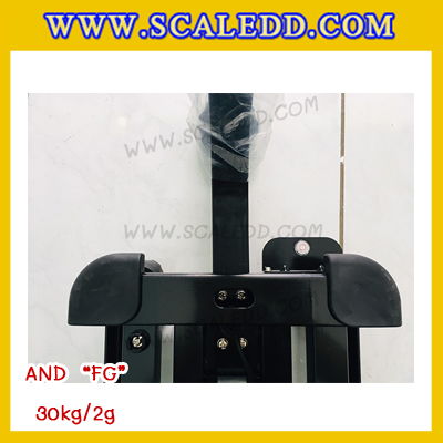 เครื่องชั่งน้ำหนักดิจิตอล พิกัด30กิโลกรัม ความละเอียด5g ยี่ห้อ AND รุ่น FG-30 ขนาดแท่นชั่ง30*38cm (เครื่องชั่งผ่านตรวจรับรองจากสำนักชั่งตวงวัด)
