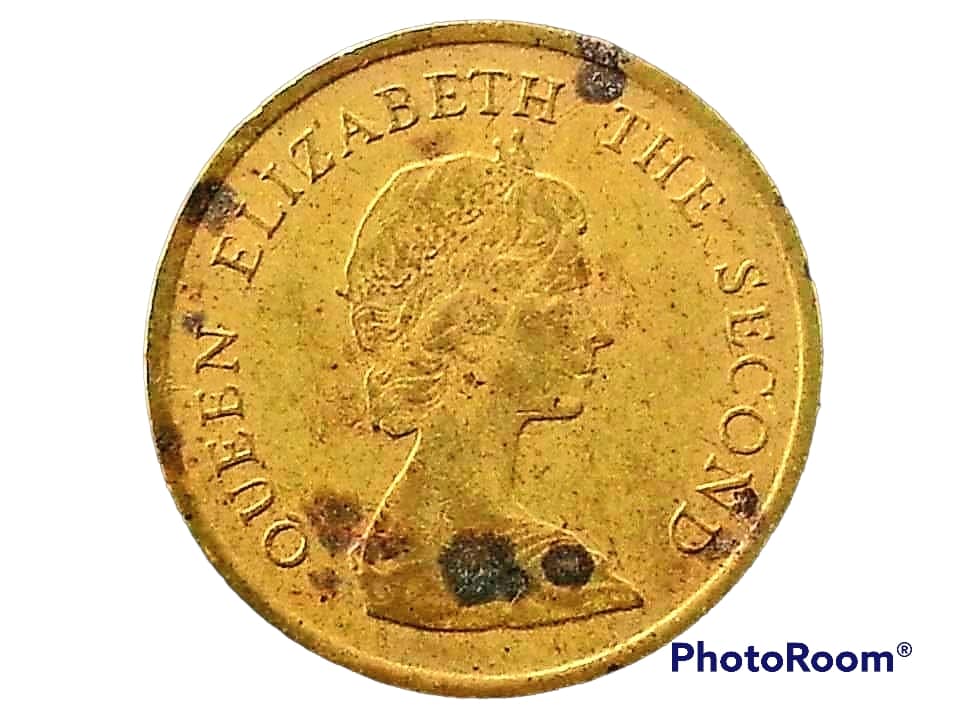 10 Cents "Hou" - 毫 1/10 Dollar/Yuan ฮ่องกง