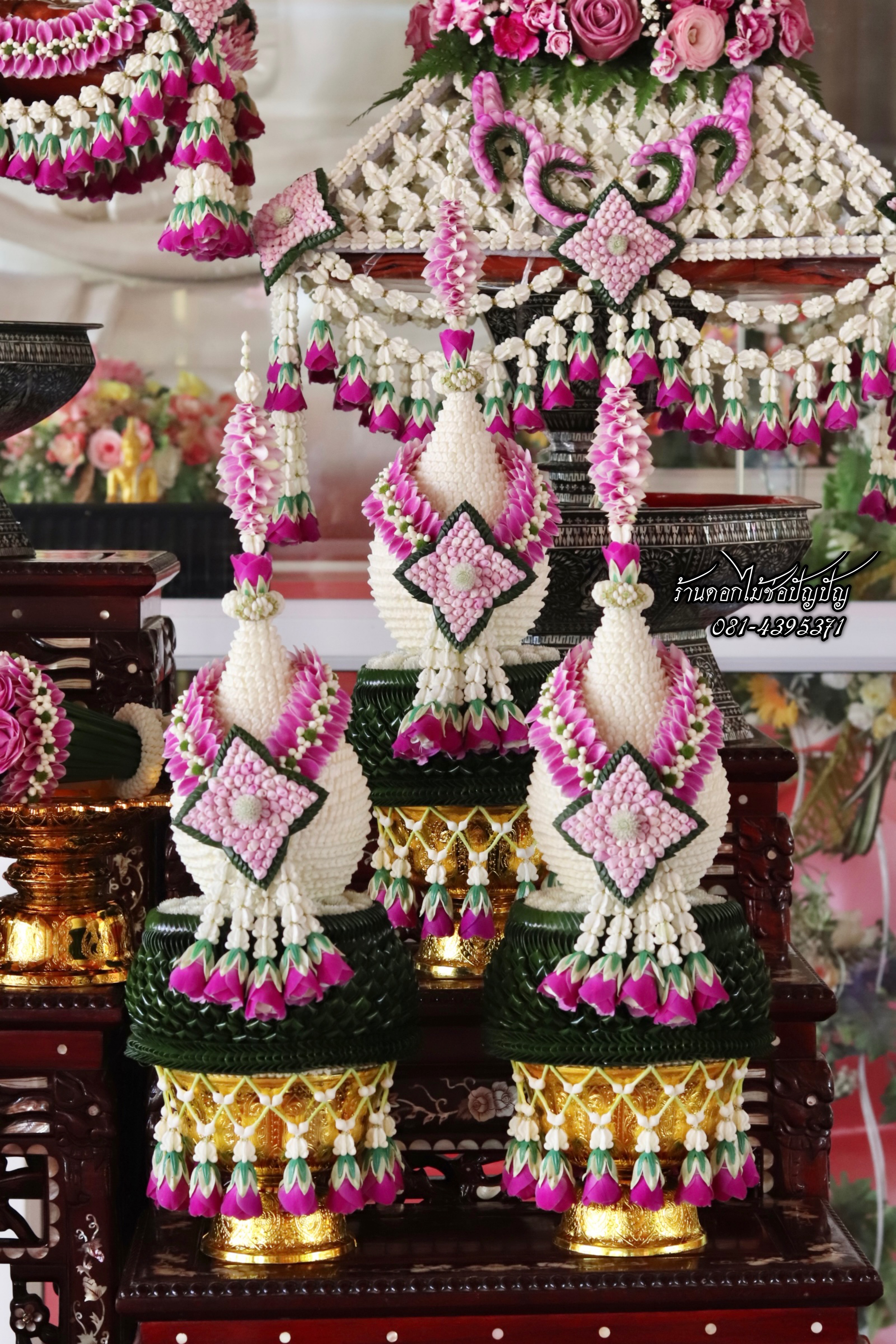 เครื่องบวชดอกไม้สด ชุดAA3