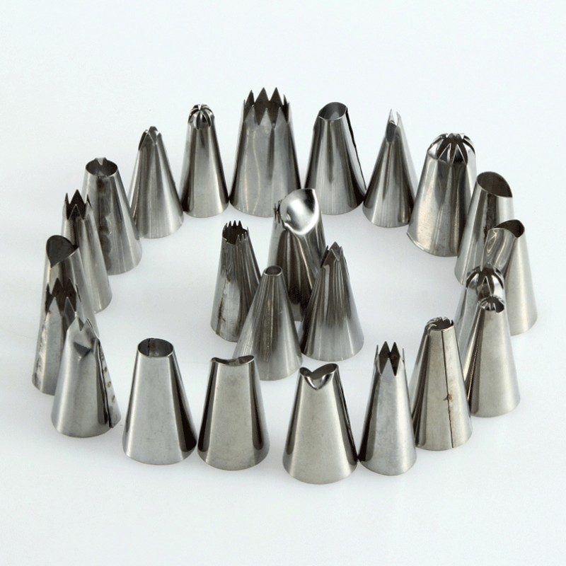 หัวบีบเค้ก 24 ชิ้น / ชุด