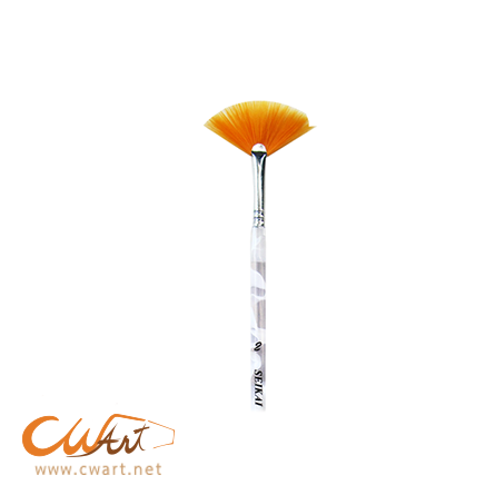 พู่กันพัดสีน้ำSeikai no.2