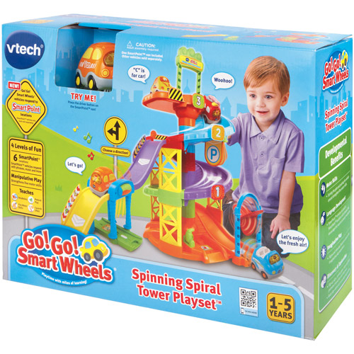 ชุดหอคอย VTech Go! Go! Smart Wheels Spinning Spiral Tower Playset