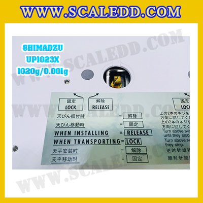เครื่องชั่งดิจิตอล ทศนิยม 3 ตำแหน่ง รุ่น UP1023X 1020gx0.001g เครื่องชั่งละเอียดสูง1020g เครื่องชั่งน้ำหนัก1020g ตาชั่ง1020กรัม พิกัดน้ำหนัก 1020g ความละเอียด 0.001g ยี่ห้อ SHIMADZU รุ่น UP1023X