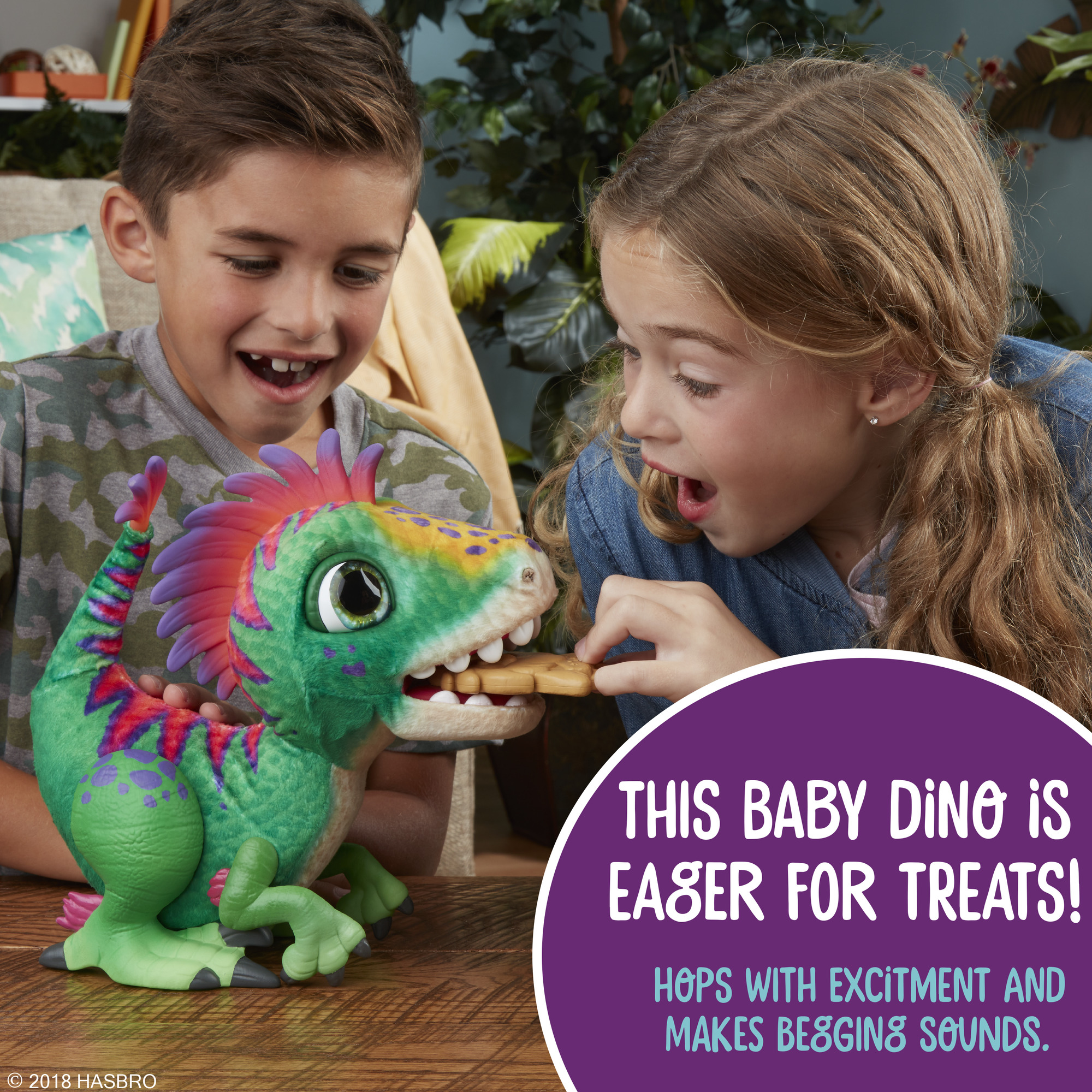 furReal Munchin' Rex Baby Dino Pet