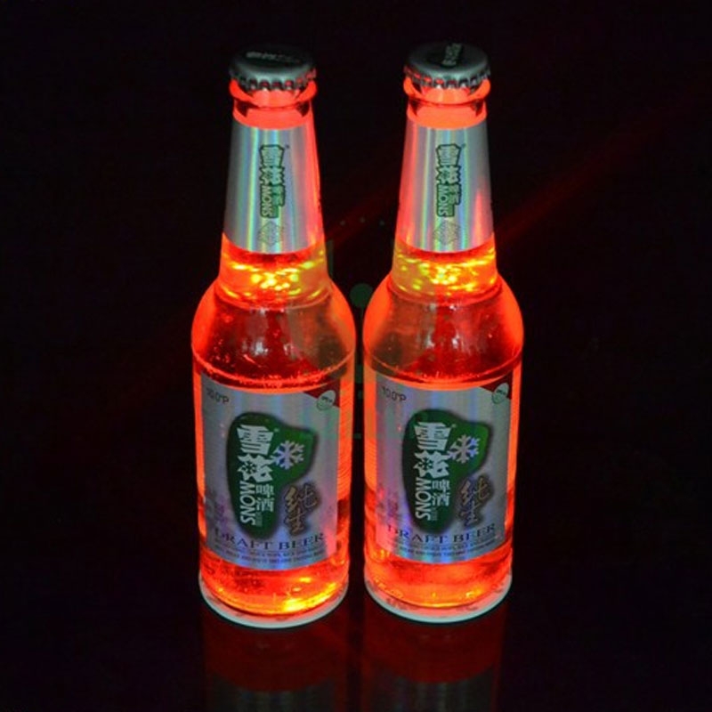 ที่รองแก้วไฟ LED 3M แบบเทปกาว ขนาด 4.5 ซม. สีแดง