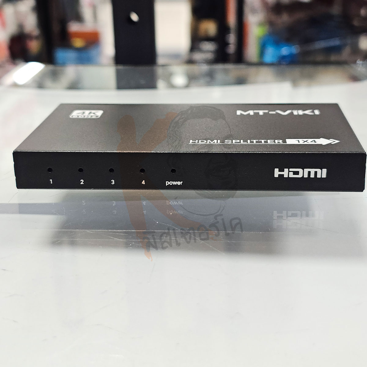 HDMI Splitter 1 in 4 Out V2.0 รองรับ 4K 60Hz by MT-ViKi