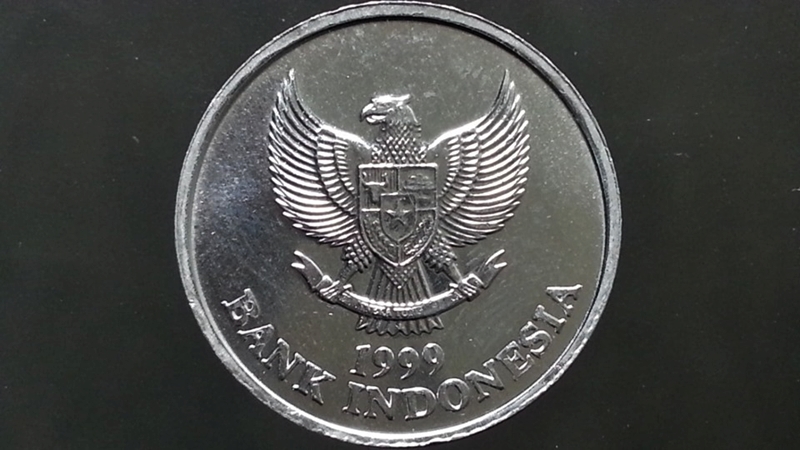 เหรียญ เงินตรา ประเทศ อินโดนีเซีย RUPIAH 1999
