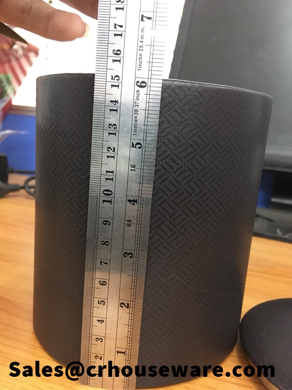 กระติกน้ำแข็ง มีฝาปิด พร้อมที่คีบน้ำแข็งสเตนเลส ด้านนอกหุ้มด้วย PVC อย่างดี 013-TW-IB-11