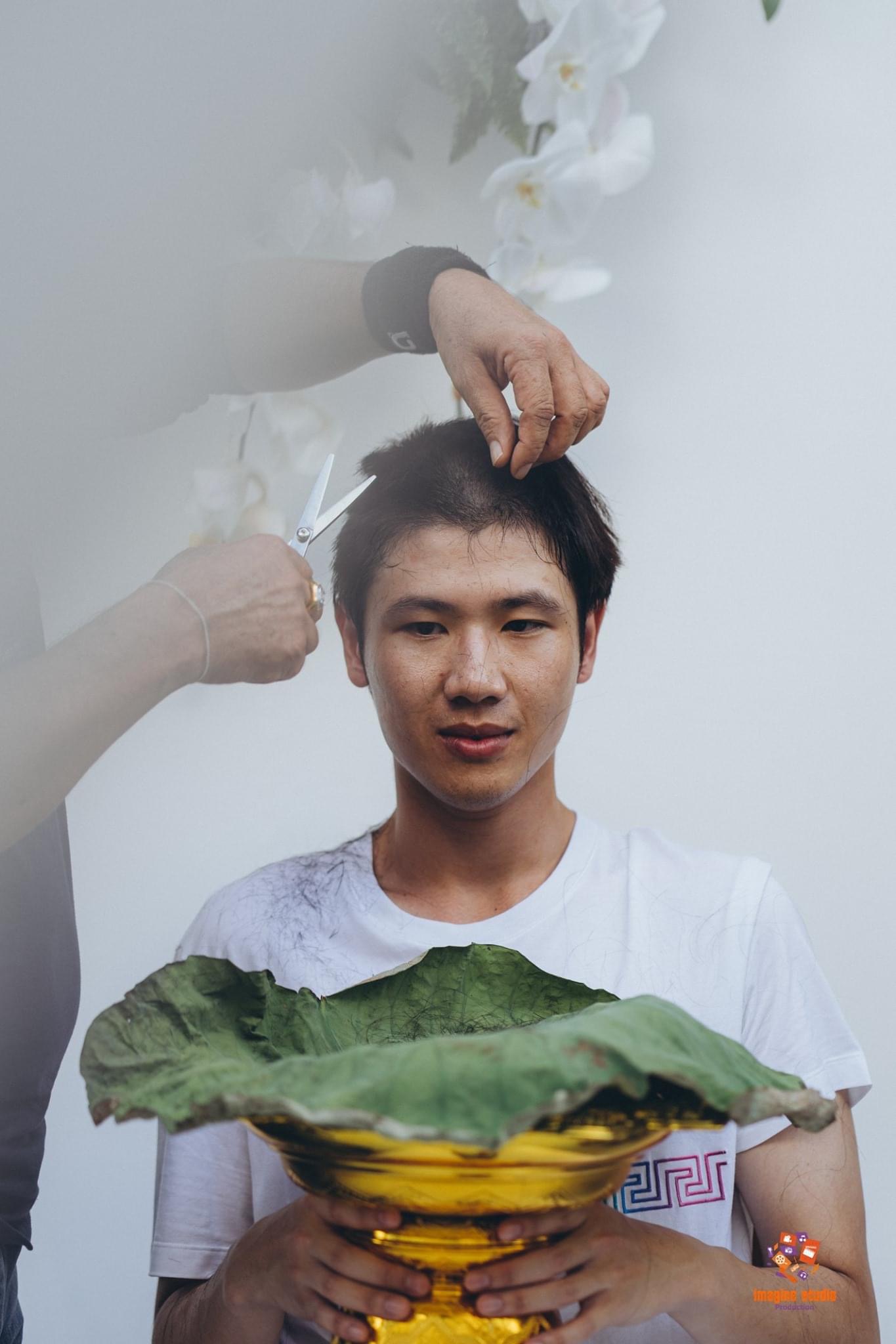 แบคดรอปงานอุปสมบท