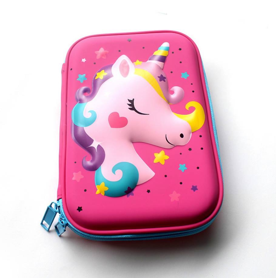 กล่องดินสอ ลายนูน 3 มิติ ลายหน้ายูนิคอนใหญ๋