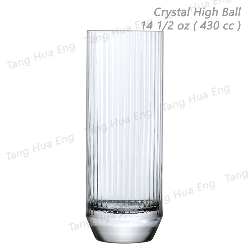 ( 6 ใบ) แก้วค็อกเทล เนื้อคริสตัล Nude Crystal High Ball 430 CC. #64162-1100166