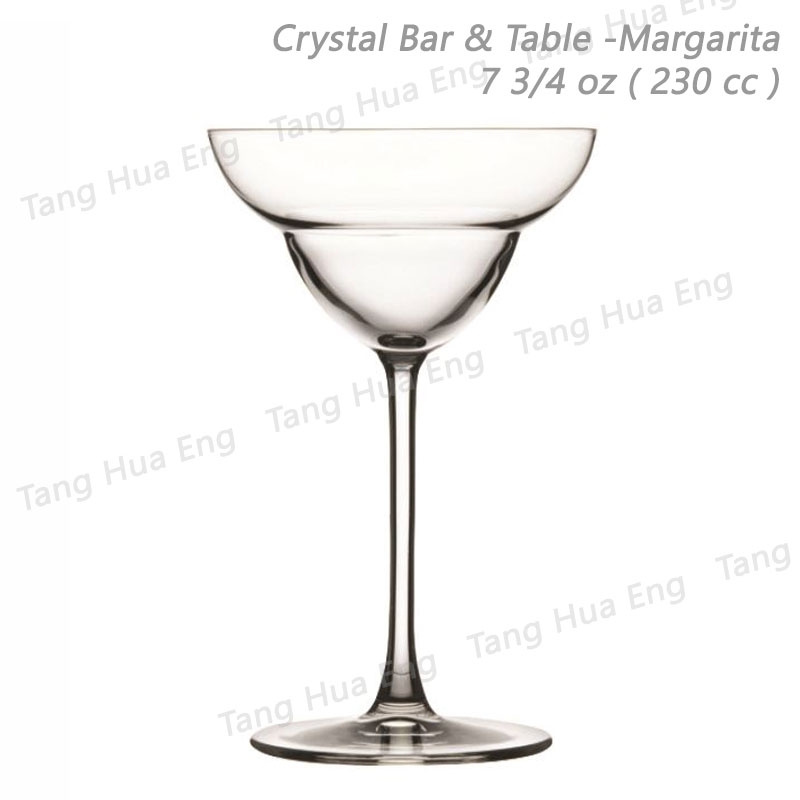 ( 6 ใบ ) แก้วคริสตัล Nude Crystal Bar & Table -Margarita แก้วค็อกเทล เนื้อคริสตัล 230 cc. #67036-1072819
