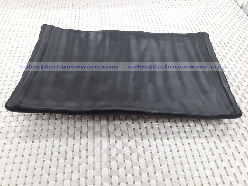 จานสี่เหลี่ยมผืนผ้า 017-PX-F151210