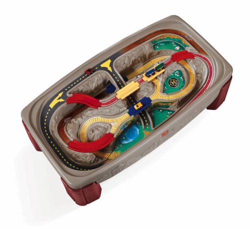 โต๊ะเล่นรางรถไฟ Step 2 Deluxe Canyon Road Train & Track Table