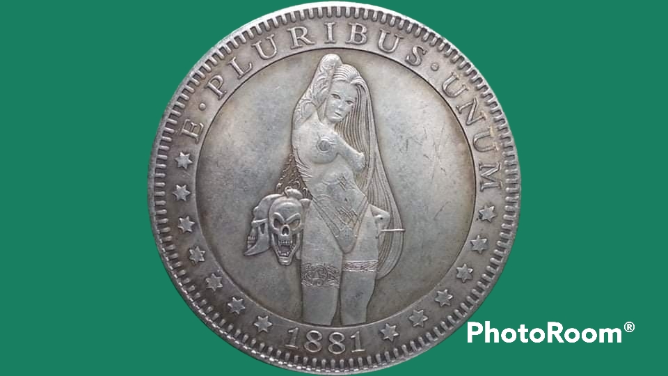 เหรียญ คัดลอกแบบ ดอลลาร์ สหรัฐ อเมริกา Morgan Dollar