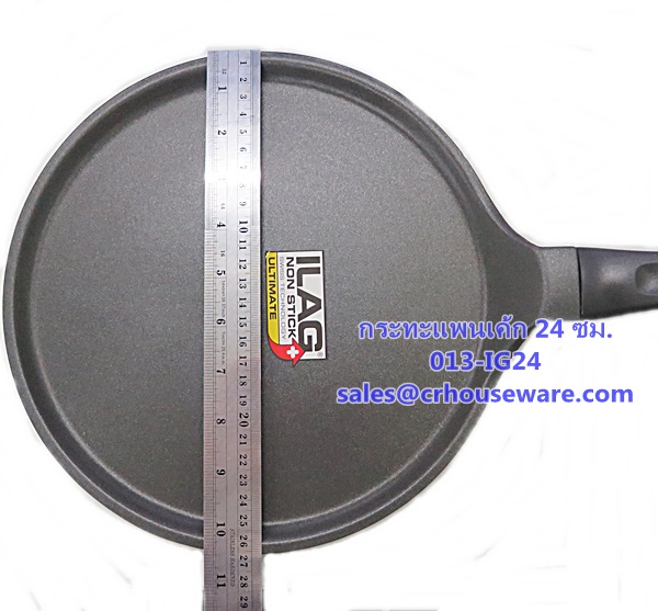 กระทะแพนเค้ก,กระทะเทปล่อน, Pancake Pan Code : 013-IG24