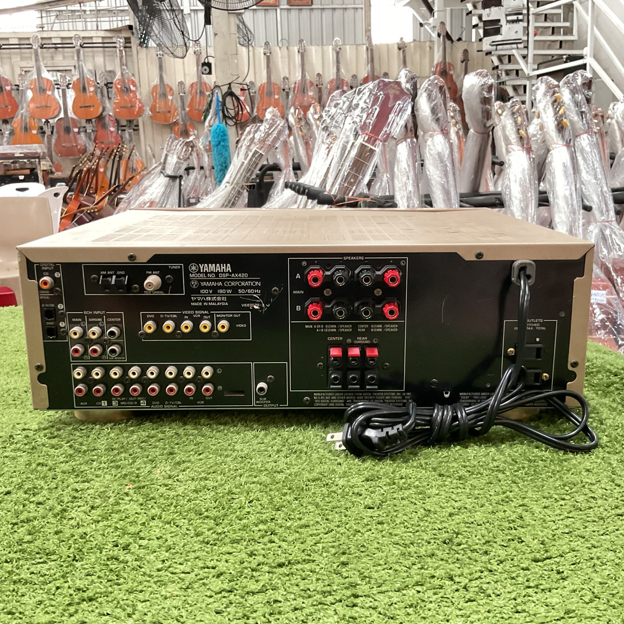 เครื่องขยายเสียง YAMAHA : DSP-AX420 สินค้าไม่พร้อมใช้งาน (ต้องซ่อม)