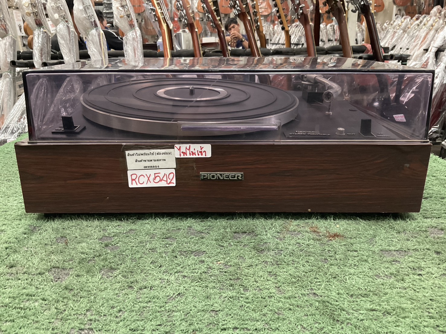เครื่องเล่นแผ่นเสียง PIONEER : E-PL สินค้าไม่พร้อมใช้(ต้องซ่อม)
