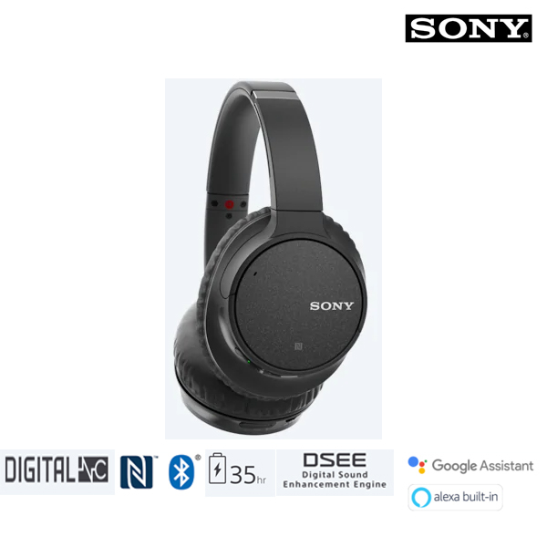 SONY หูฟังไร้สายป้องกันเสียงรบกวนแบบครอบหัว WH-CH700N