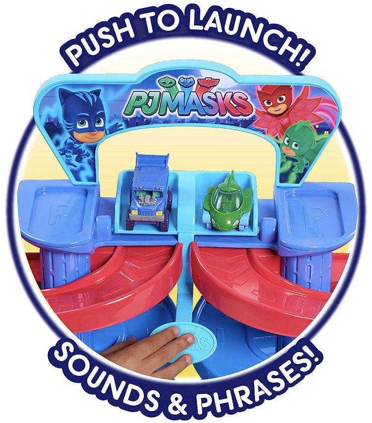 PJ Masks Spiral Die Cast Playset