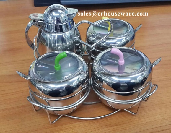 ชุดเครื่องปรุง(พวงแอ๊ปเปิ้ล) 005-V-14SCA04 Set of flavoring container ( apple version ) Code : 005-V-14SCA04