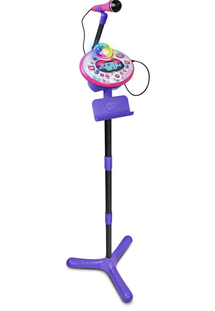 VTech Kidi Star Karaoke Machine, Pink/Purple