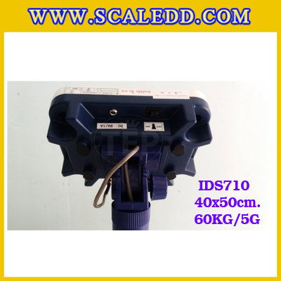 เครื่องชั่งพร้อมปริ้นเตอร์ในตัว พิกัด 60kg รุ่น IDS710 ขนาดแท่น 40x50cm. เครื่องชั่งน้ำหนัก60kg เครื่องชั่งดิจิตอลชั่ง60kg ตาชั่ง60kg ตาชั่งดิจิตอล60kg พิกัดน้ำหนัก 60kg ค่าละเอียด 5g เครื่องชั่งยี่ห้อ SDS