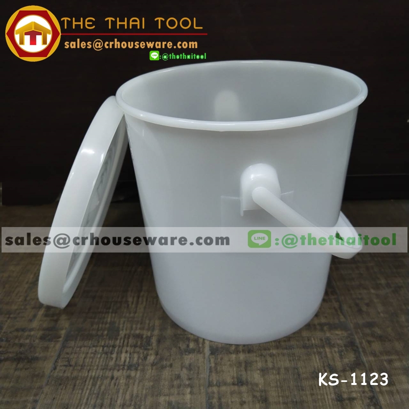 ถังบรรจุอาหาร 8 ลิตร รหัส : KS-1123 Food container 8 liters. Code : KS-1123, ถังเคลื่อนย้ายอาหารฟู้ดเกรด