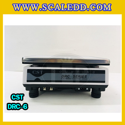 เครื่องชั่งนับจำนวน6kg ตาชั่งนับชิ้นงาน 6kg พิกัดน้ำหนัก 6kg ความละเอียด 0.2g ยี่ห้อ CST รุ่น DRC