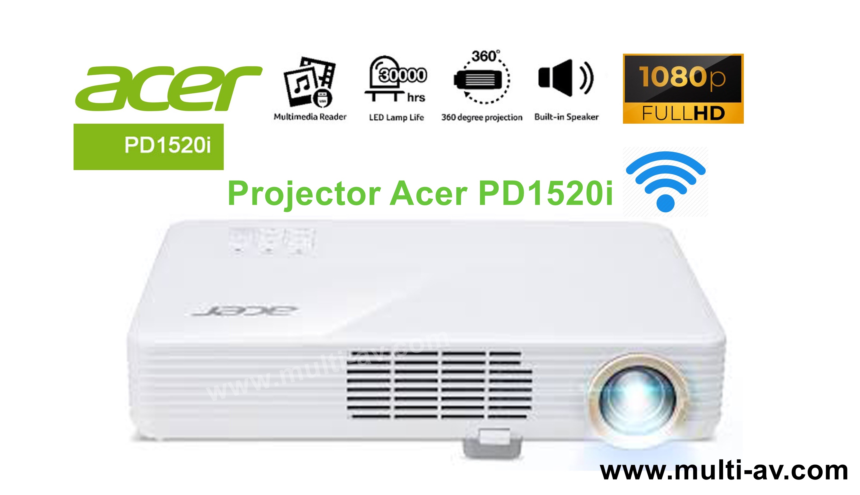 ACER PD1520i (LED, FULL HD)