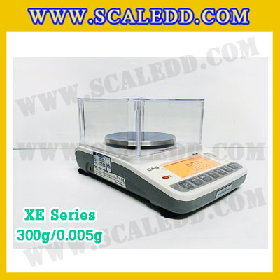 เครื่องชั่งดิจิตอลทศนิยม3ตำแหน่ง รุ่น XE 300g x 0.005g เครื่องชั่ง300g เครื่องชั่งน้ำหนัก 300g เครื่องชั่งละเอียดสูง300g ตาชั่ง300g เครื่องชั่ง300g ค่าละเอียด 0.005g ยี่ห้อ CAS รุ่น XE