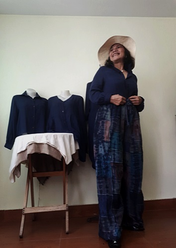 SIVA กางเกงผ้าฝ้ายเมืองเชียงใหม่ต่อผ้า(คราฟ)ทรงตรง ราคารวมค่าขนส่ง ตุ่น Free Size