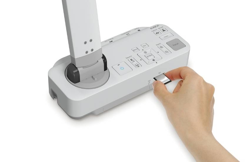 EPSON ELPDC21 Full HD Visualizer เครื่องฉายภาพ 3 มิติ พกพา ความละเอียด 2 ล้าน จับภาพถึง A3 อุปกรณ์รองรับ กล้องจุลทรรศน์