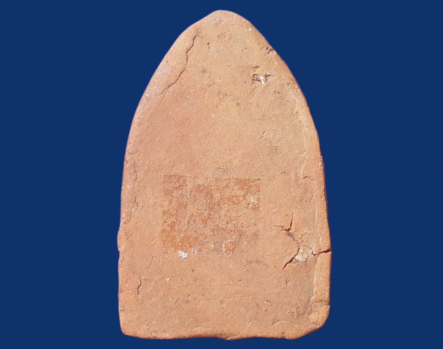 ขุนแผนอุ้มไก่ หลวงปู่สรวง วัดไพรพัฒนา ศรีสะเกษ เนื้อดิน ปี 2543