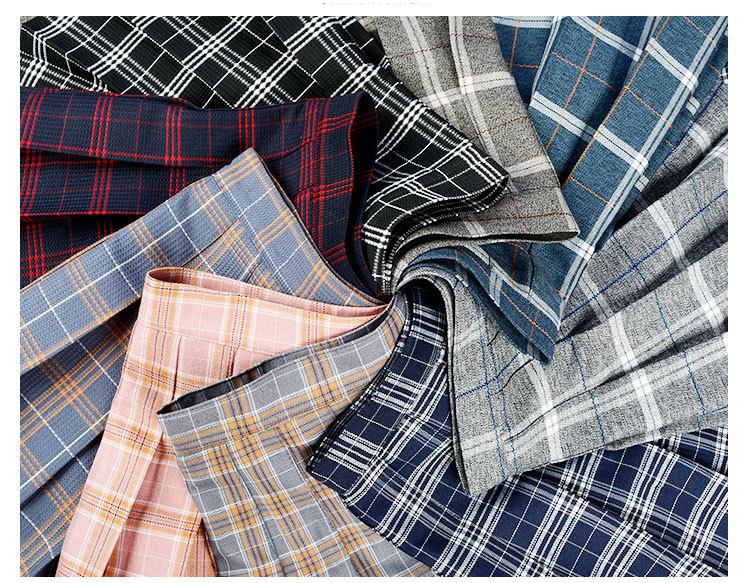 friendly4kid กระโปรง อัดพลีท: กระโปรงลายสก๊อต มีไซส์เด็ก-ผู้ใหญ่