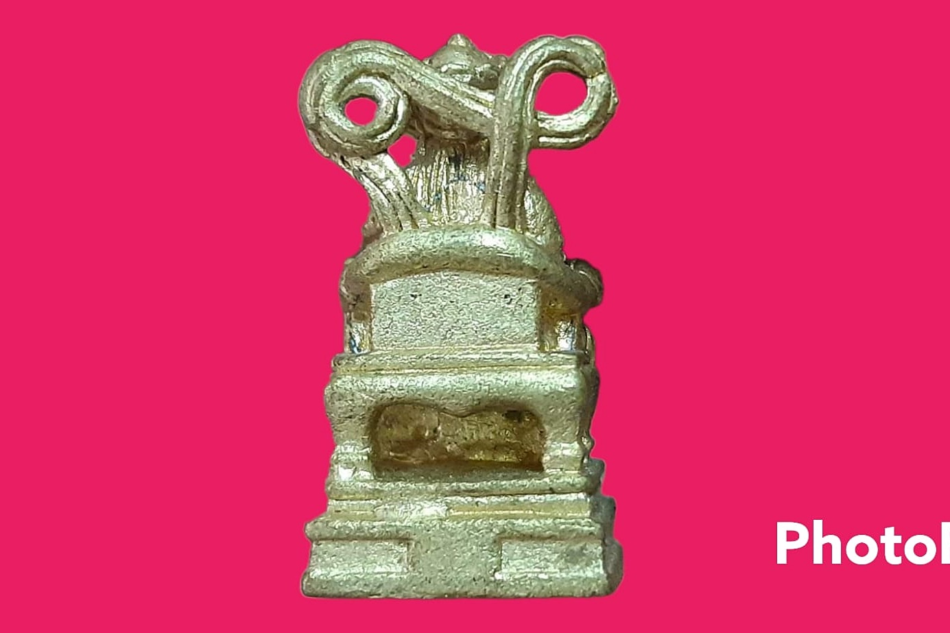 รูปเหมือนหล่อ เสวียนเทียนสั้งตี้ 玄天上帝 (เจ้าพ่อเสือ) เนื้อทองผสม