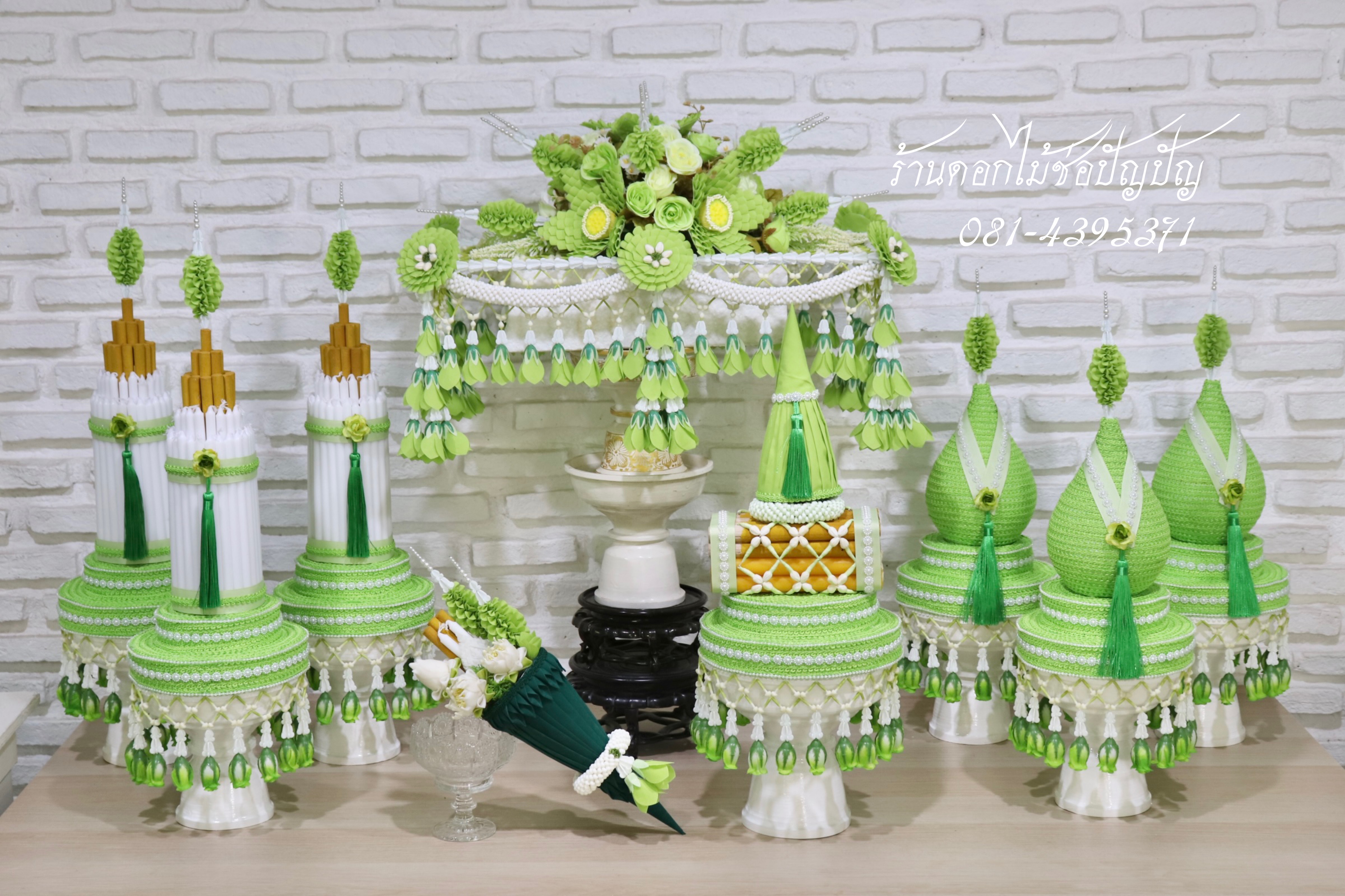 เครื่องบวชดอกไม้ประดิษฐ์ ชุดB13