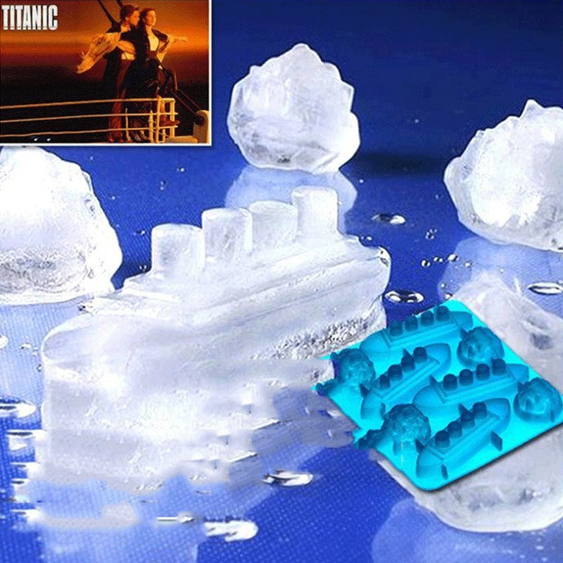 ที่ทำน้ำแข็งรูปเรือไททานิค ซิลลิโคน