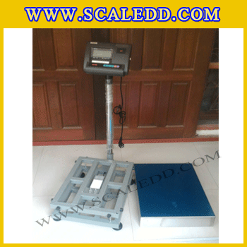 เครื่องชั่งน้ำหนักดิจิตอล พิกัด150kg ความละเอียด10g ขนาดแท่นชั่ง40*50cm รุ่น A12 (เครื่องชั่งผ่านตรวจรับรองจากสำนักชั่งตวงวัด)