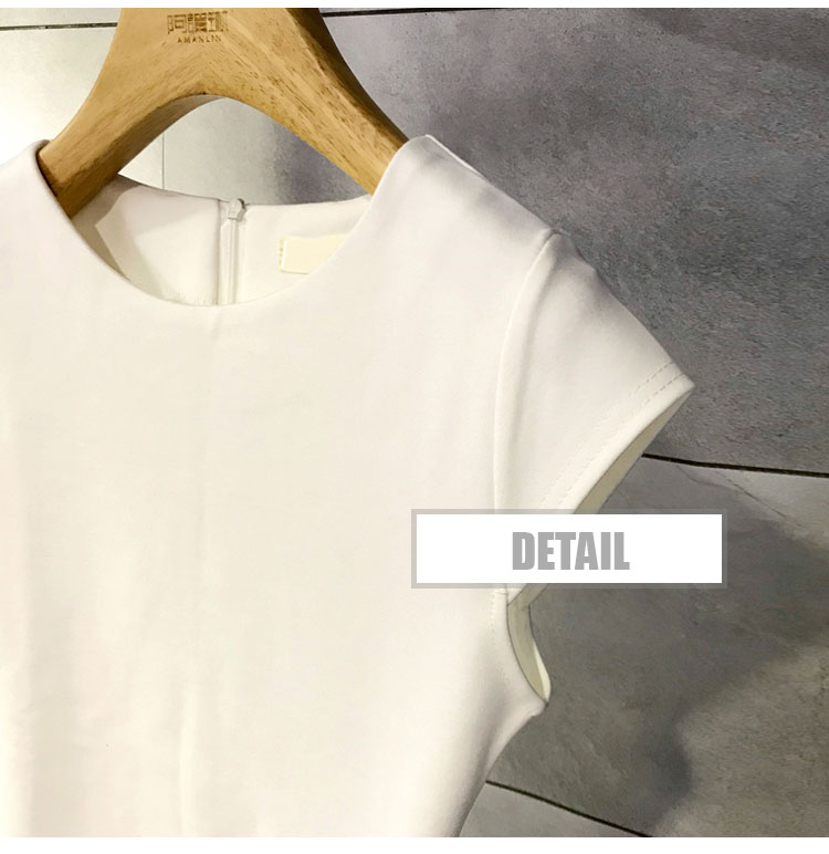 สินค้าพรีออเดอร์ ชุดเดรสแฟชั่นทำงานสไตล์เรียบหรู 4ไซส รหัส PO-Dress-020