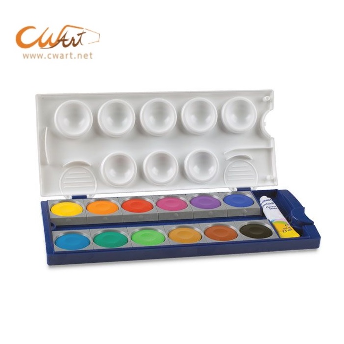 ชุดสีกวอช Pelikan 12 สี