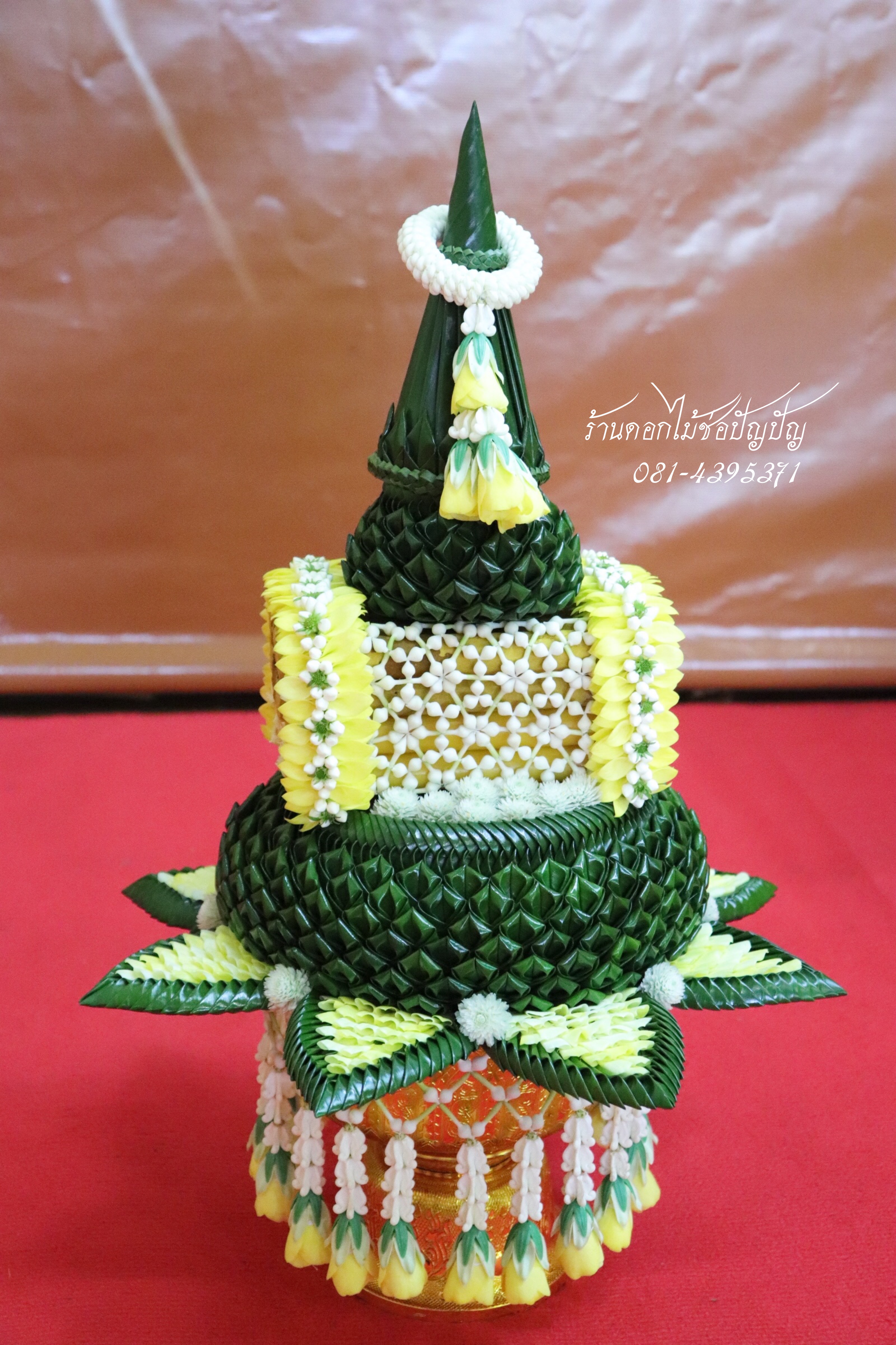 เครื่องบวชดอกไม้สด ชุดAA1