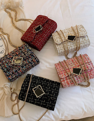 สินค้าพรีออเดอร์ กระเป๋าแฟชั่นสวยหรู มี 5 สี รหัส PO-BAG-018