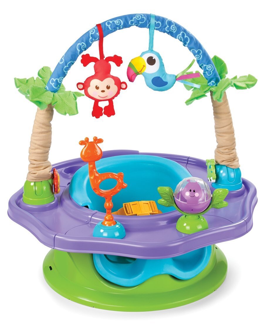 เก้าอี้หัดนั่ง Summer Infant 3-Stage SuperSeat Deluxe, Giggles Island