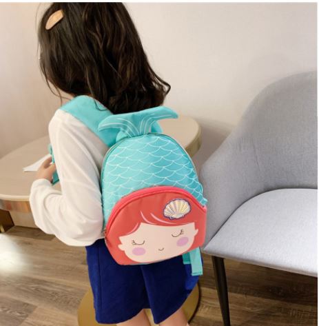 กระเป๋าสะพายเด็ก mermaid นางเงือก