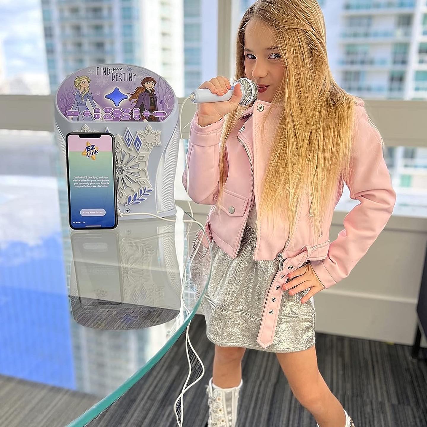 คาราโอเกะ eKids Disney Frozen Karaoke Machine